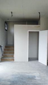 entree maison delamare chantier