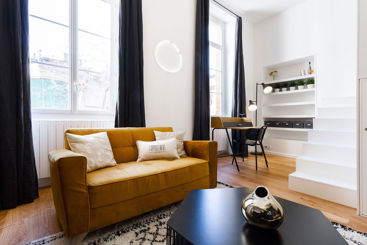 appartement rénové cosy Toulouse carmes Stéphanie Chambourg