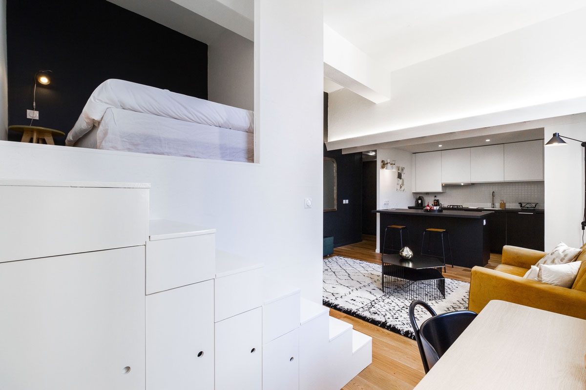 appartement rénové cosy Toulouse carmes Stéphanie Chambourg