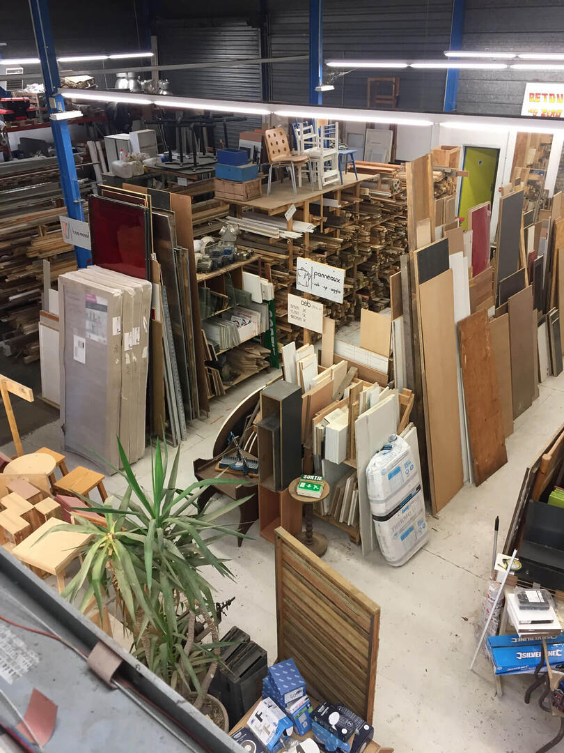 Recyclo'bat recyclage Toulouse bois carrelages sanitaires