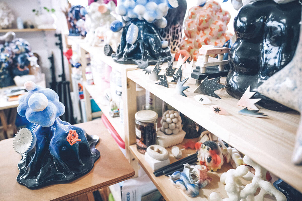 kartini Thomas plasticienne porcelaine