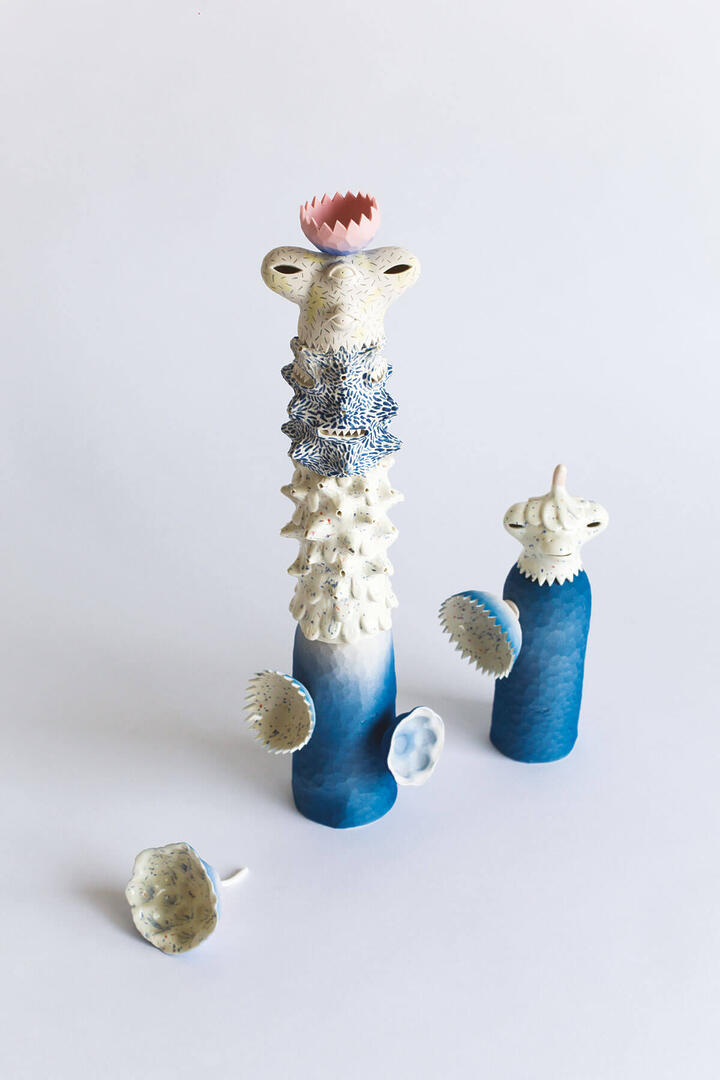 kartini Thomas plasticienne porcelaine