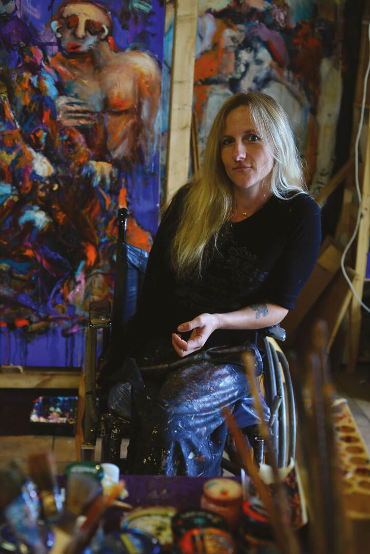 Priscille Deborah plasticienne tarn