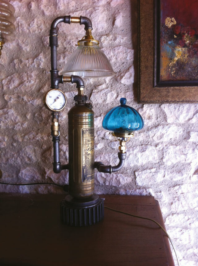 marc boyer lampes upcycling