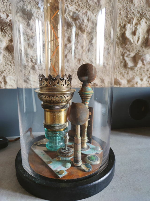 marc boyer lampes upcycling