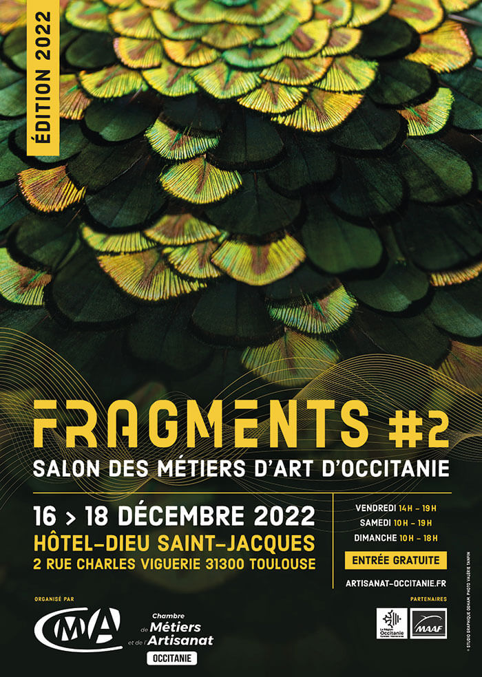 salon artisans d art fragments 2022 toulouse cma occitanie