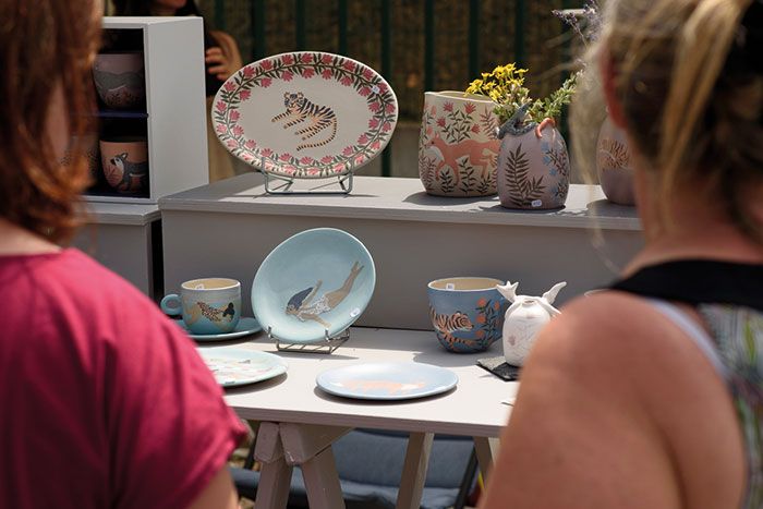 giroussens tarn ceramique contemporaine 32e marche