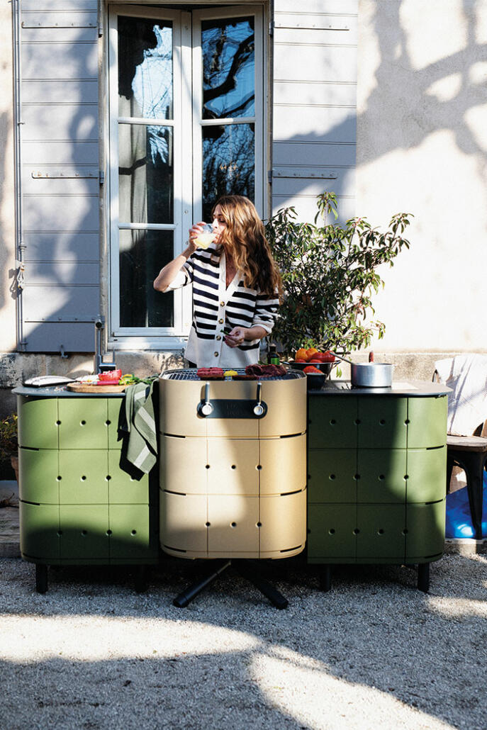 barbecue plancha cuisine exterieur