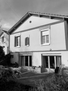 maison renovee cote pavee toulouse tramond architectes