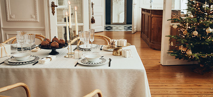 tendance table de noel art de la table decoration pour les fetes