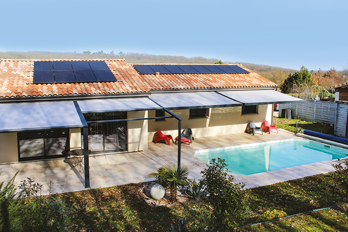 monsieur store pergola