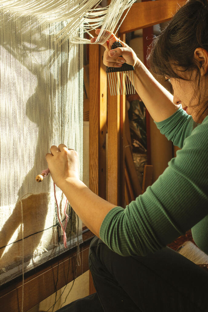 sarah ho tisserande artiste