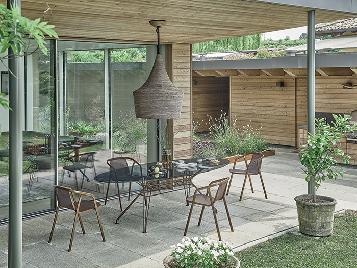 salle a manger de jardin