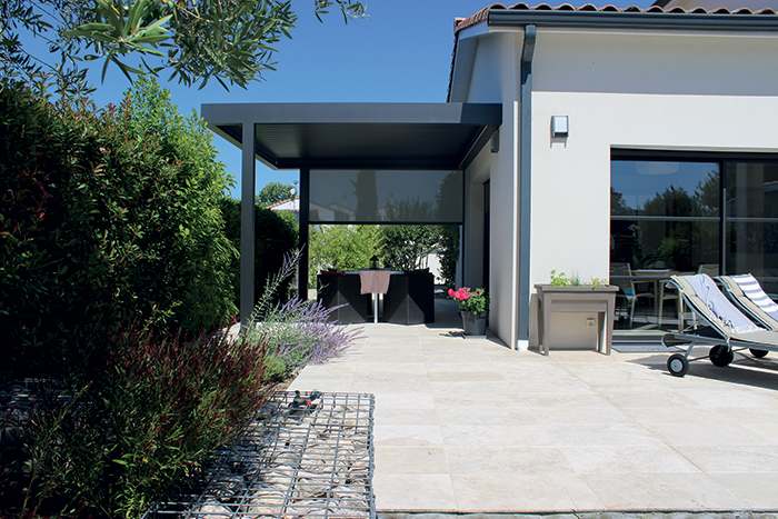 pergola bioclimatique castelginest dagui