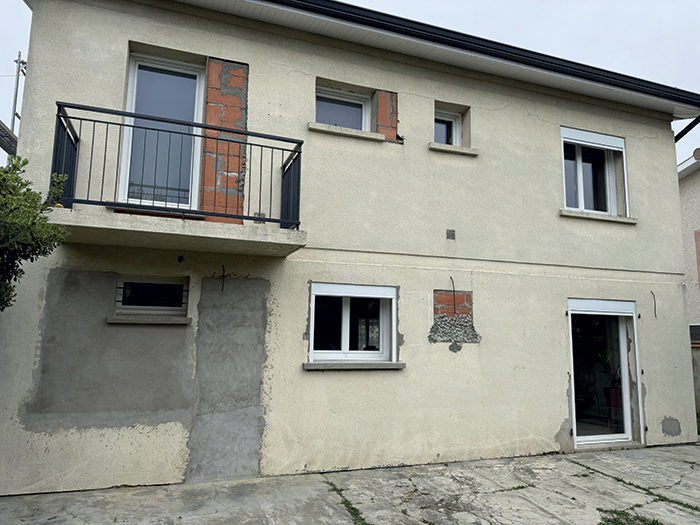 ravalement façade villeneuve